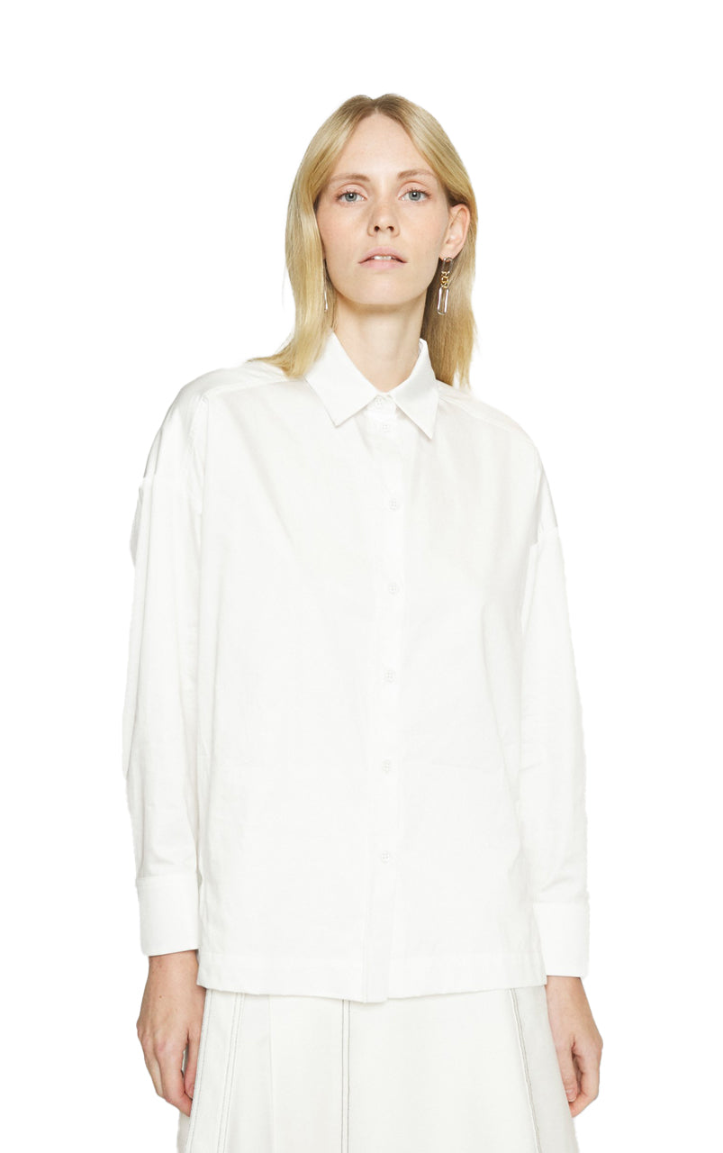 KERAS Shirt Bianco Seta - 19WA50140_1