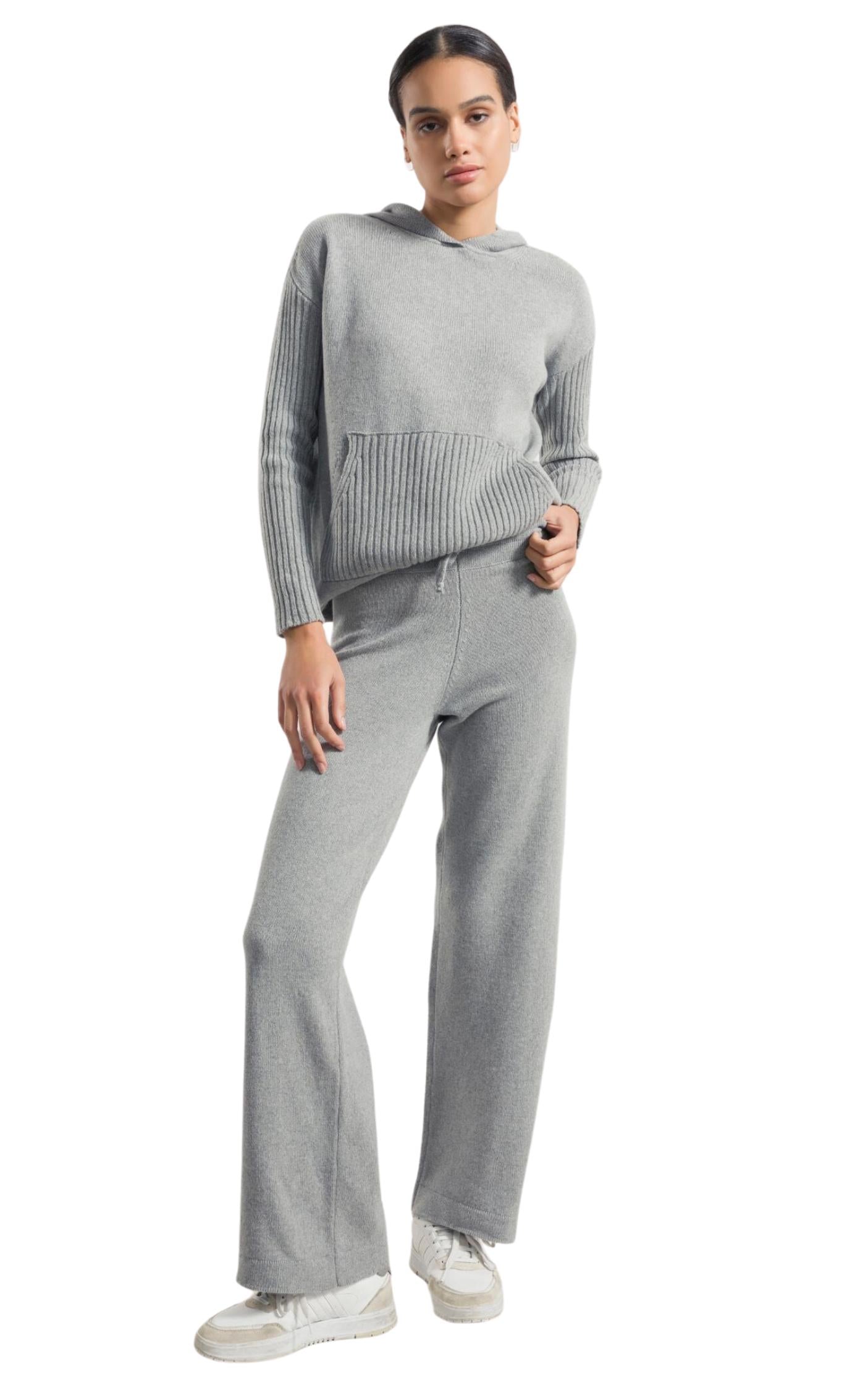 Pantalone Donna Zelda Grey Calce - 19WA50206_1