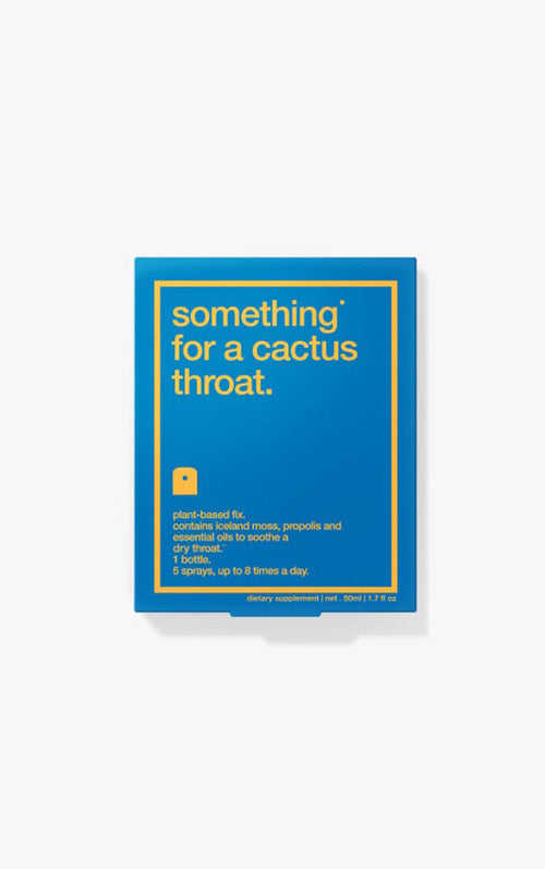 something® for a cactus throat