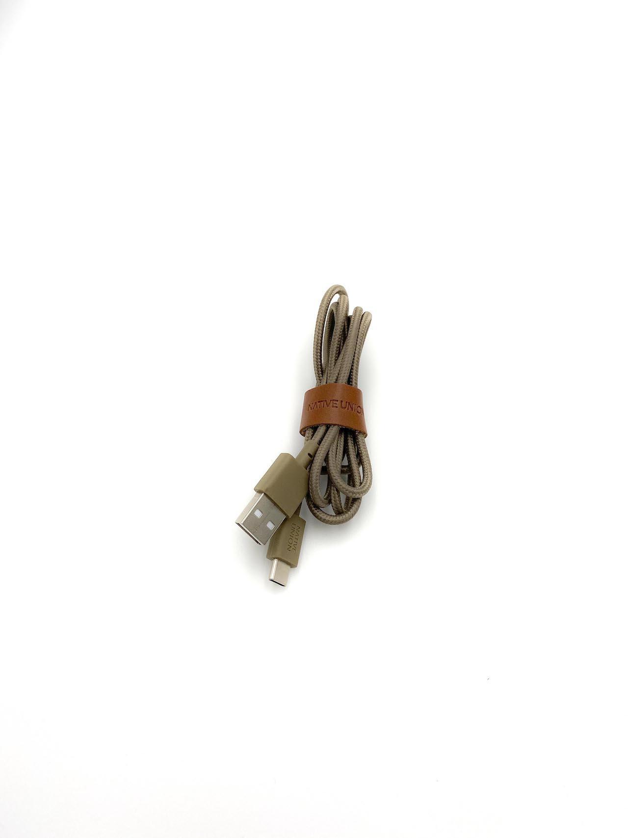 BELT CABLE-KV-TYPE A-C-TAUPE-1.2M
