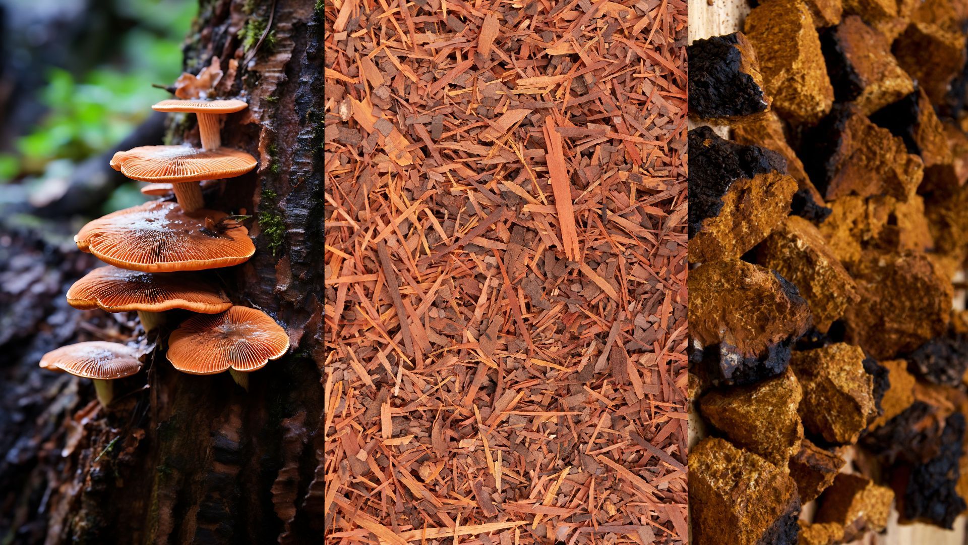 Tres potentes adaptógenos para fortalecer tu sistema inmune: Reishi, Chaga y Pau d'Arco
